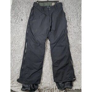 Burton Tactics Snowboard Pants Men's Size L Black Cargo Activewear Winter